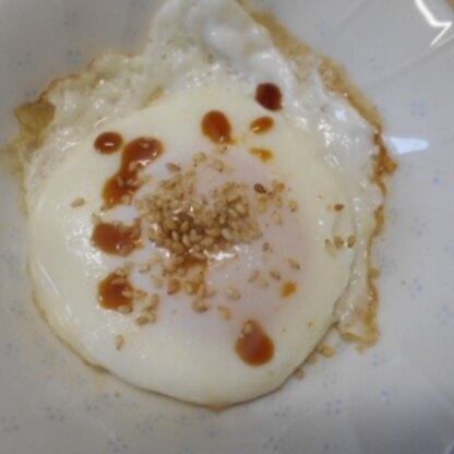 はじゃじゃ さん
目玉焼きで醤油と胡麻
お初ですが、胡麻の風味と醤油で美味しかったです(*^-^*)
ご馳走さまでした♡